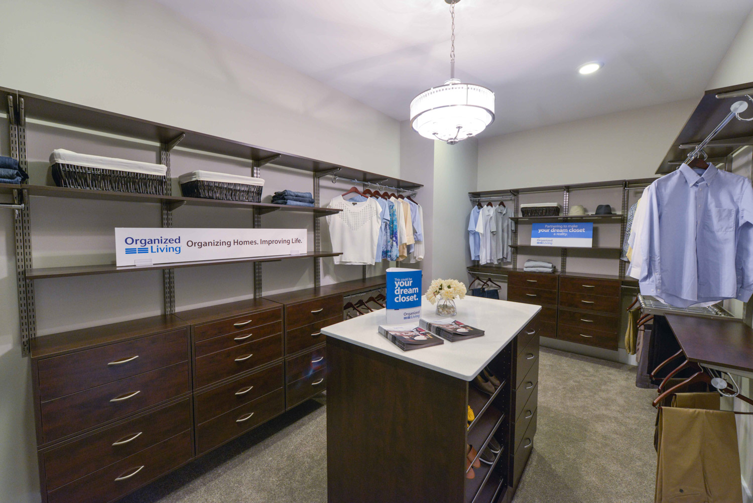 Organized Living Closets & Storage Builder Programs