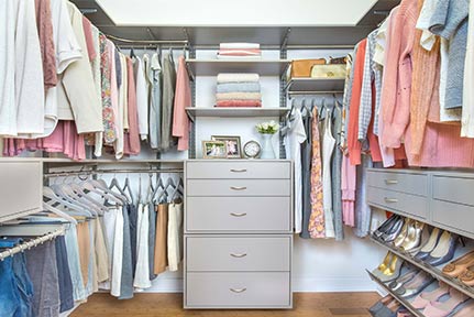 Organized Living Closet Design Guide