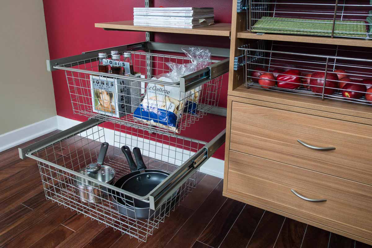 Organized Living freedomRail adjustable shelving