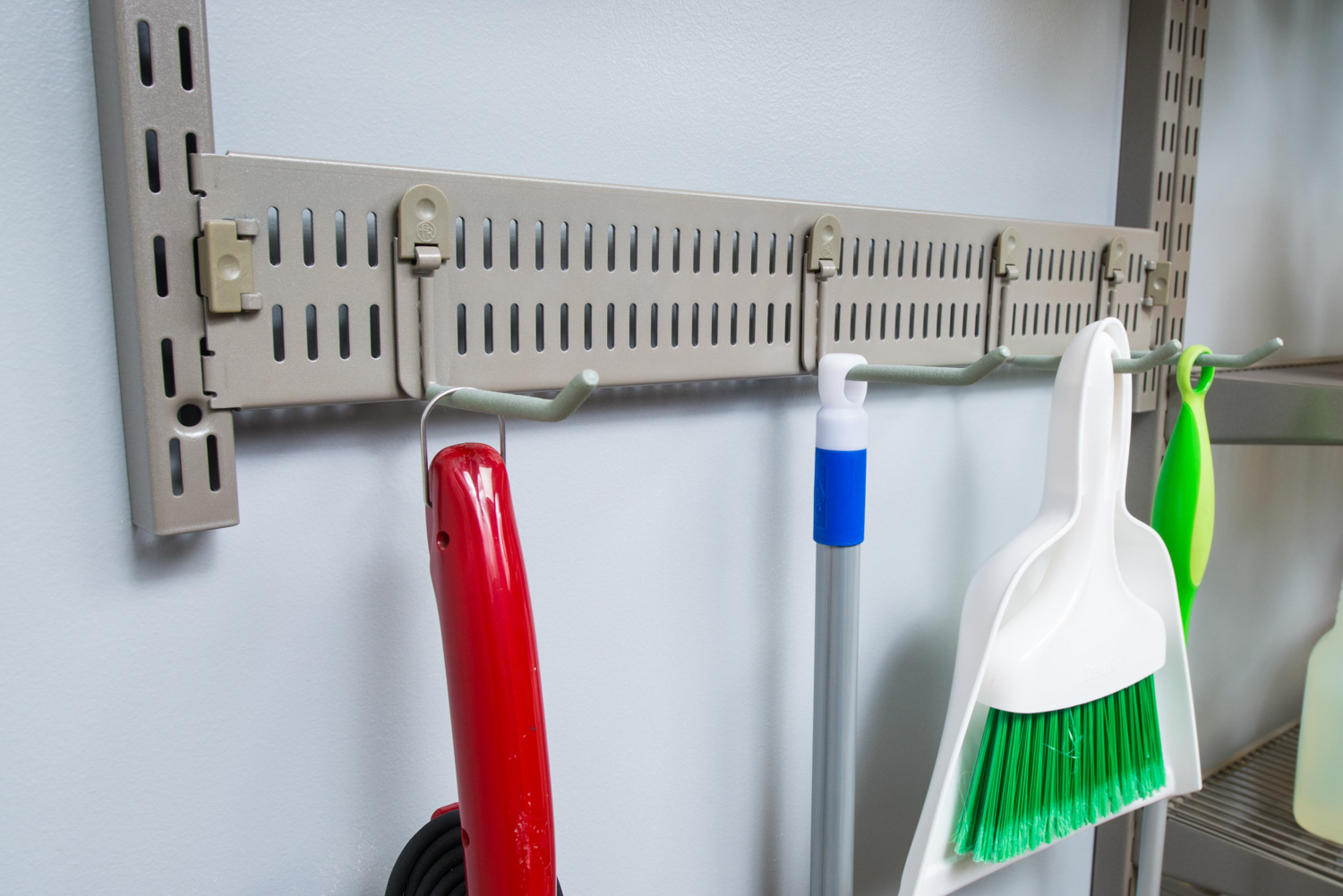 Organized Living freedomRail adjustable shelving