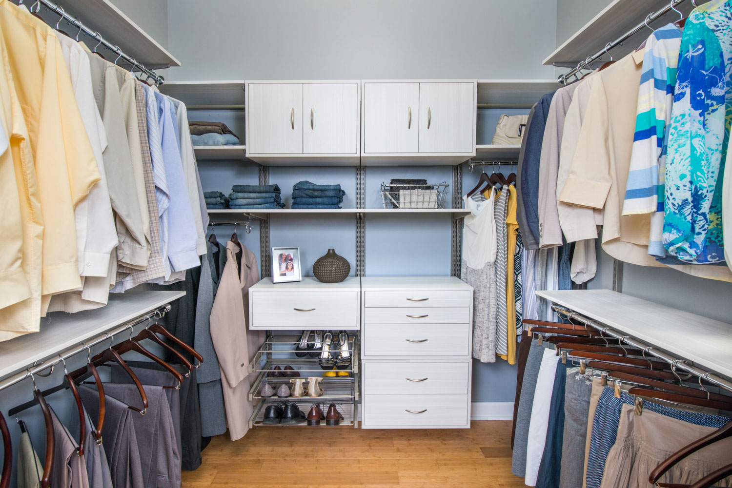 Organized Living Bedroom Closets Organized Living Bedroom Closets